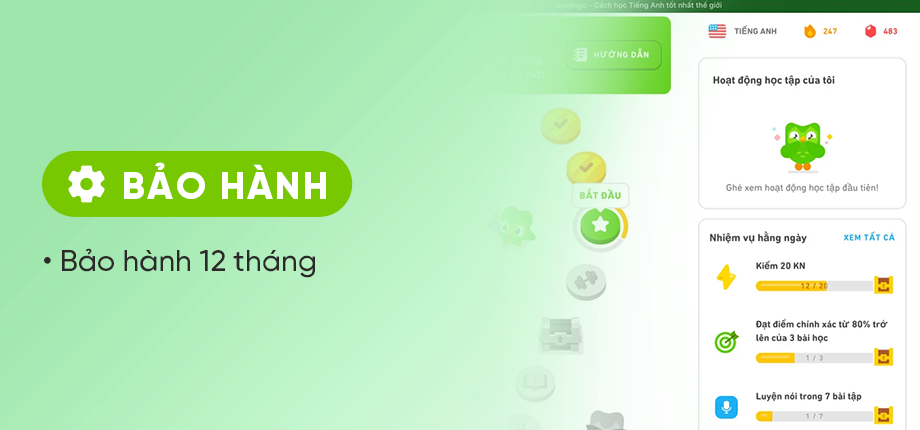 Duolingo Super ~1 tháng (28 ngày) - Tài khoản - Ảnh 4