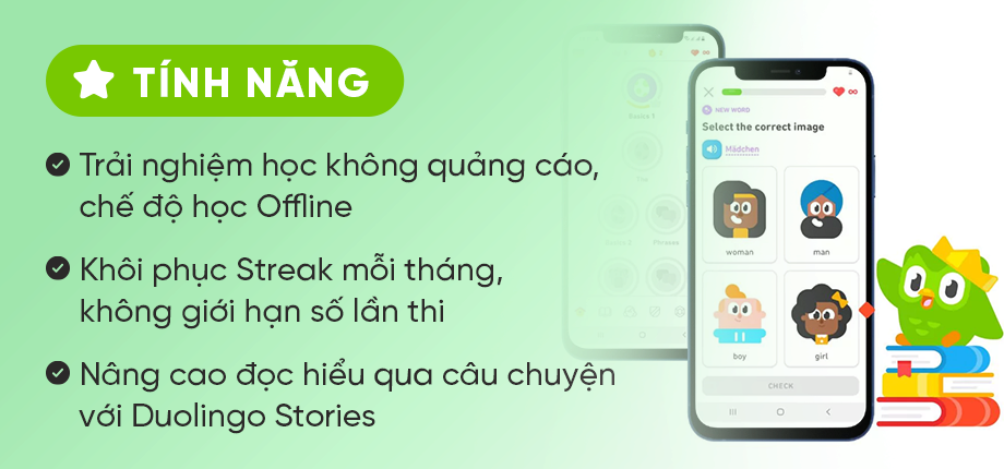 Duolingo Super ~1 tháng (28 ngày) - Tài khoản - Ảnh 2